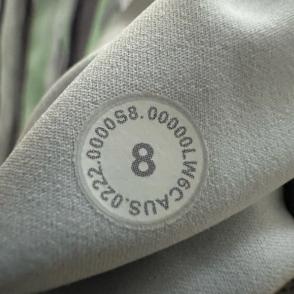 Lululemon Base Pace High-Rise Crop 23" Size 8 Paint Glide Warp Multi - Picture 5 of 11